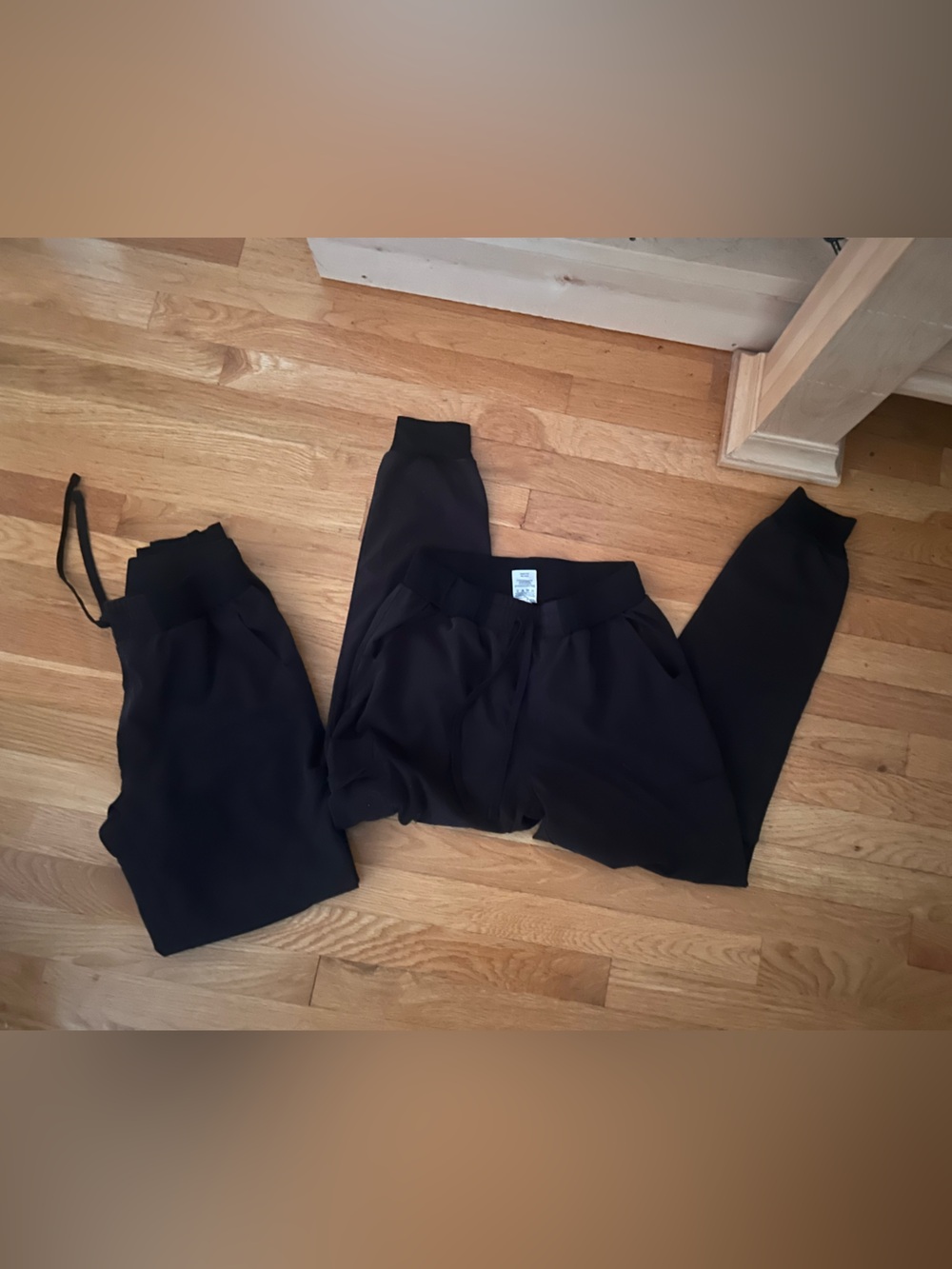 Wink black jogger scrub pant BUNDLE